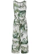 Lygia & Nanny Jade Printed Cropped Jumpsuit - Multicolour