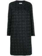 Comme Des Garçons Noir Kei Ninomiya Double-breasted Houndstooth Coat -