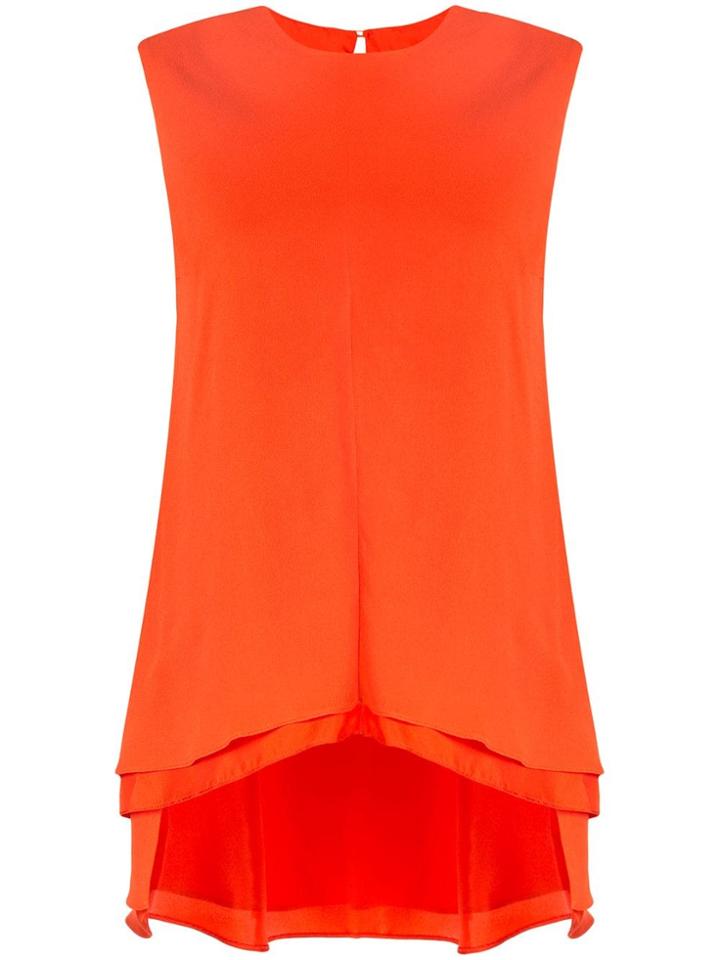 Sies Marjan Tiered Hem Blouse - Orange