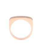 Ef Collection Embellished Ring - Metallic