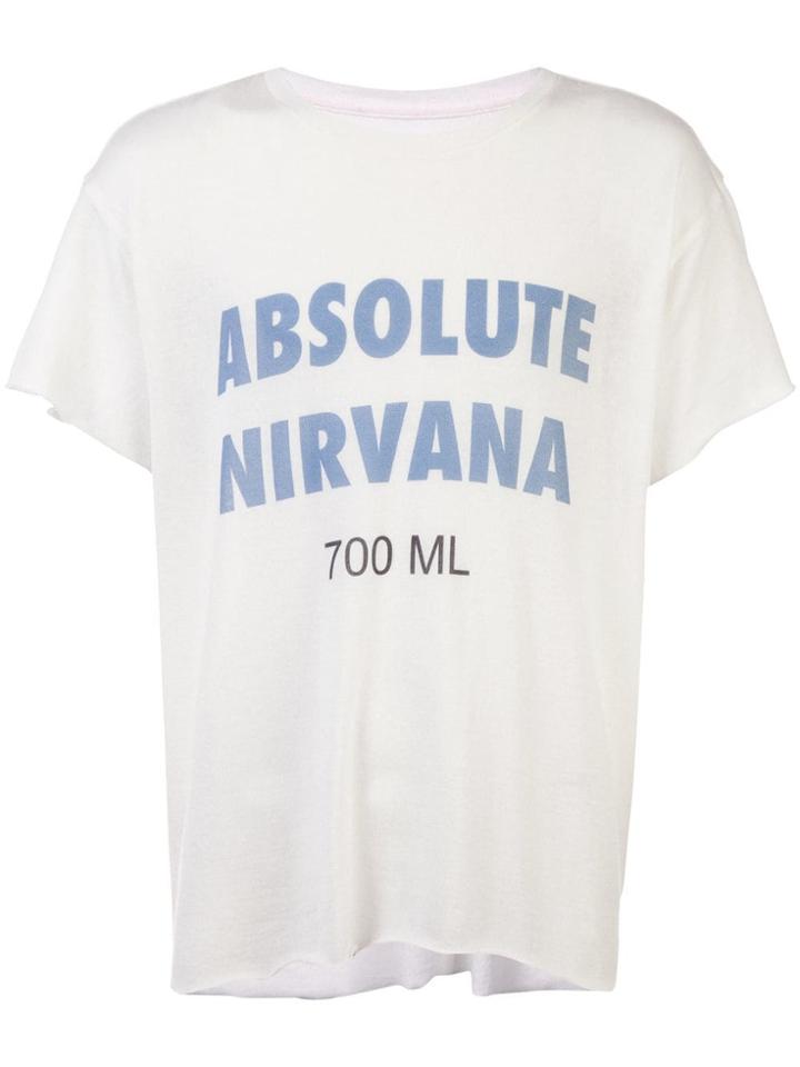 The Elder Statesman Absolute Nirvana T-shirt - White