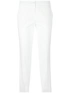 Etro Straight Cropped Trousers - White