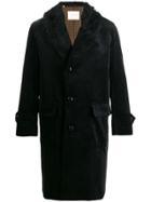 Mackintosh Perth Corduroy Coat - Black