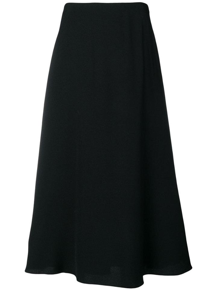 Theory Midi Skirt - Black
