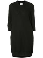 Sacai Sweat Dress, Women's, Size: 1, Black, Cotton/nylon