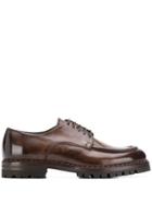 Eleventy Chunky Sole Oxford Shoes - Brown