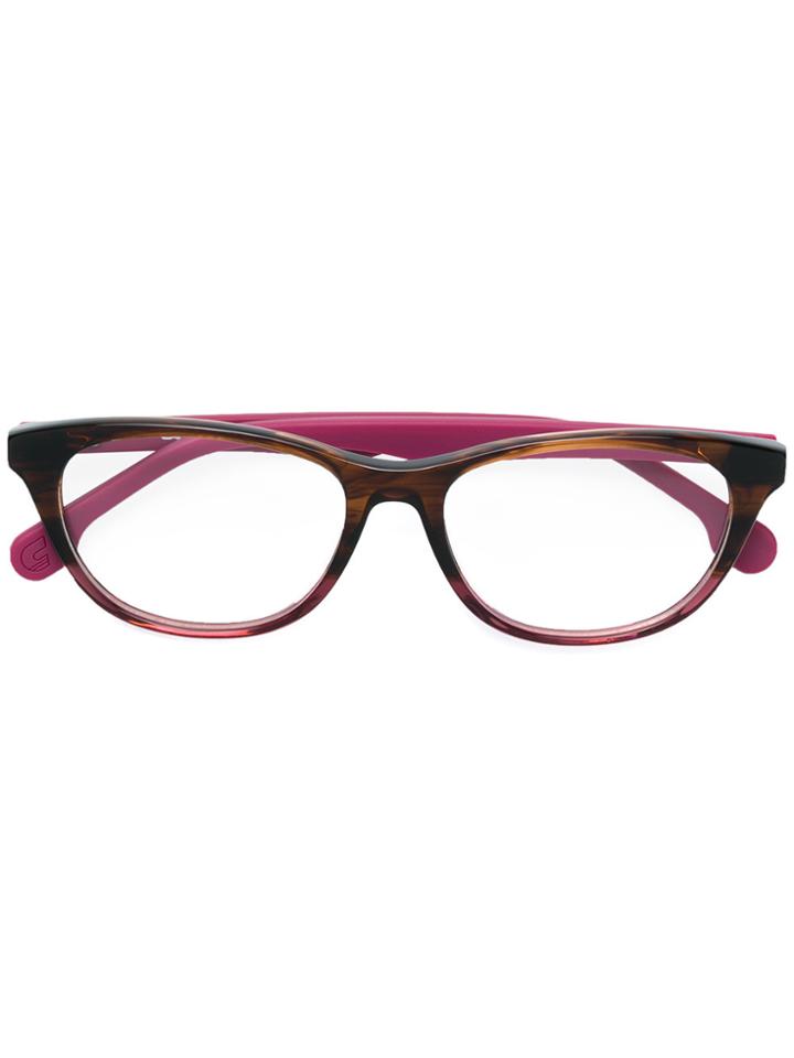 Carrera Square Glasses - Red