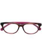 Carrera Square Glasses - Red