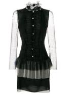 Philosophy Di Lorenzo Serafini Tulle Mini Dress - Black