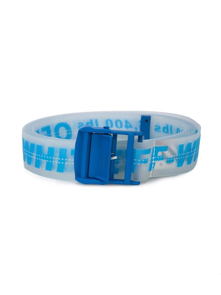 Off-white Industrial Logo Belt - Blue