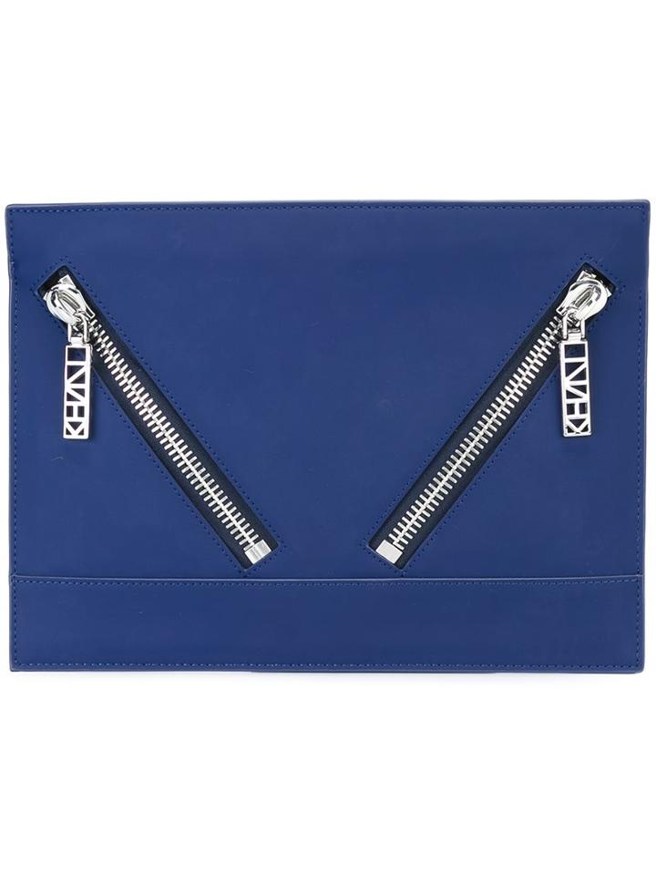 Kenzo 'kalifornia' Clutch, Women's, Blue