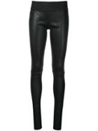 Kitx Black Cat Leggings, Women's, Size: 10, Leather
