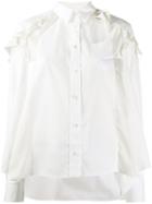 Sacai Ruffled Shirt - White