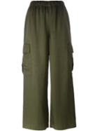 Comme Des Garçons Pre-owned Cargo Trousers - Green
