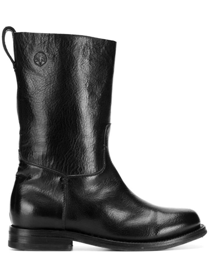 Silvano Sassetti Classic Slip-on Boots - Black