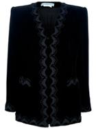 Givenchy Vintage Embroidered Jacket - Black