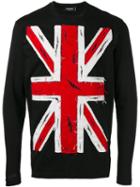 Dsquared2 - Union Jack Sweatshirt - Men - Cotton - M, Black, Cotton