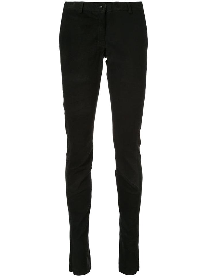 Isaac Sellam Experience Classic Skinny-fit Trousers - Black