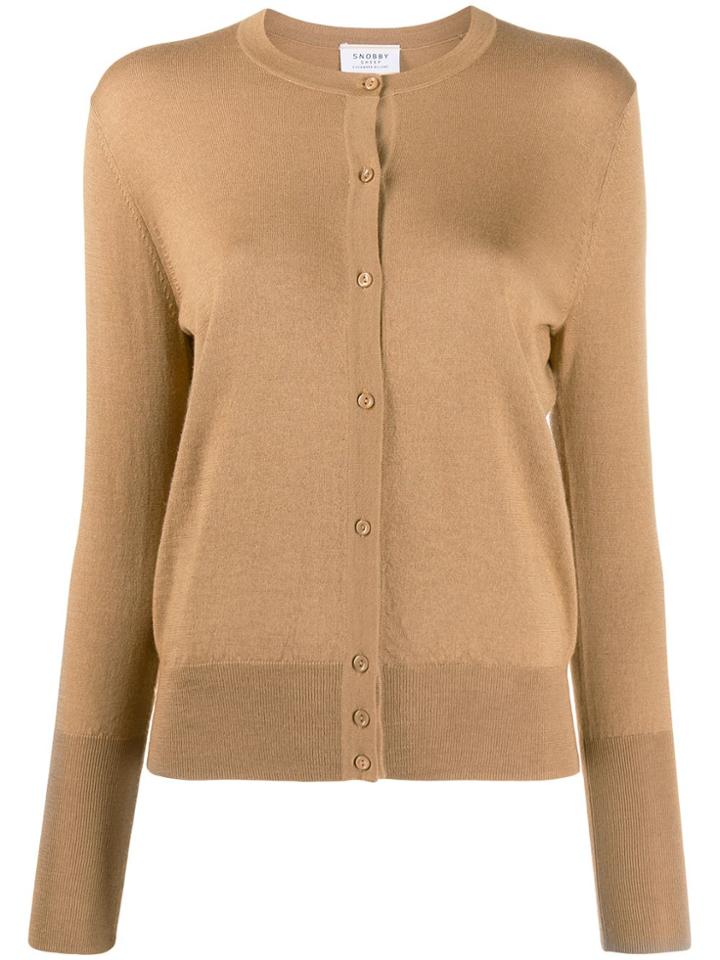 Snobby Sheep Jackie Relaxed-fit Cardigan - Brown