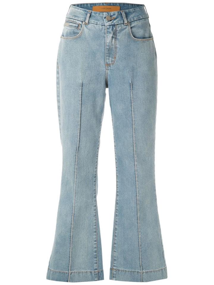 Tufi Duek Calça Jeans New Cropped - Blue