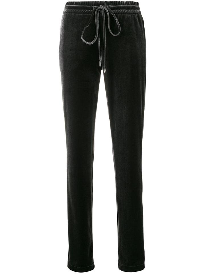 Cambio Drawstring Track Trousers - Grey