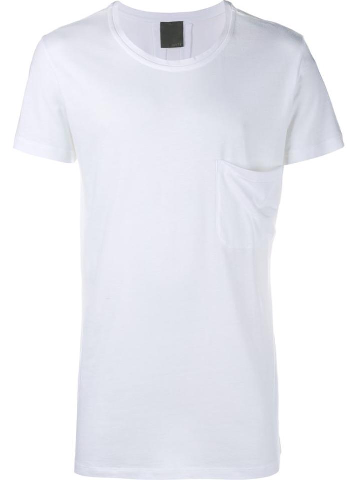 Lot78 Chest Pocket T-shirt, Men's, Size: Large, White, Modal/cotton