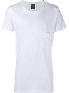 Lot78 Chest Pocket T-shirt, Men's, Size: Large, White, Modal/cotton