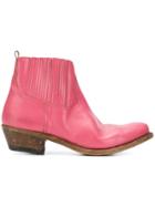 Golden Goose Deluxe Brand Young Cowboy Chelsea Boots - Pink & Purple