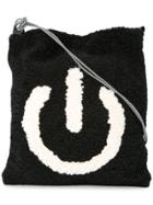 Tu Es Mon Trésor Fleece Power On Bag - Black