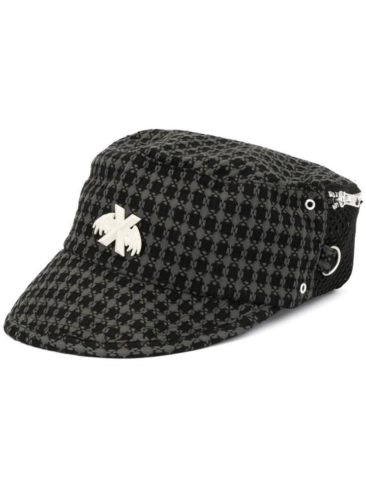 Undercover Zip Detail Hat - Grey