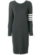 Thom Browne Front-to-back Cardigan Dress - Grey