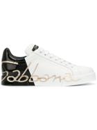 Dolce & Gabbana Portofino Low-top Sneakers - White
