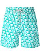 Orlebar Brown Beach Print Bulldog Swim Shorts - Multicolour