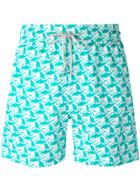 Orlebar Brown Beach Print Bulldog Swim Shorts - Multicolour