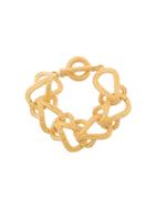 Givenchy Vintage 1980's Chunky Link Bracelet - Gold