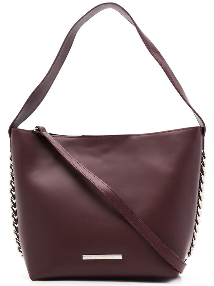 Marc Ellis Hally Chain Embellished Tote - Red