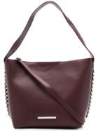 Marc Ellis Hally Chain Embellished Tote - Red