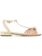 Lanvin Pearl-embellished Sandals - Nude & Neutrals