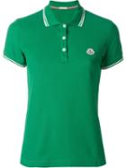 Moncler Logo Polo Shirt, Women's, Size: Xs, Green, Cotton