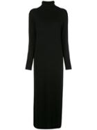 Nili Lotan Turtle-neck Sweater Dress - Black