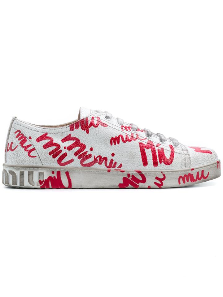 Miu Miu Sneakers - White