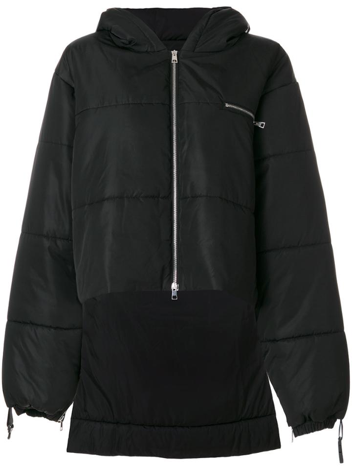 Barbara Bologna Padded Long Back Jacket - Black