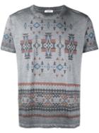 Valentino Printed T-shirt, Men's, Size: Large, Grey, Cotton