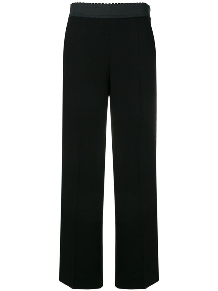 Moschino Wide Leg Trousers - Black