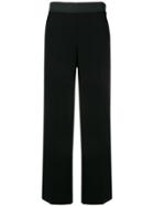 Moschino Wide Leg Trousers - Black