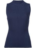 Creatures Of The Wind 'kani' Sleeveless Sweater, Women's, Size: Small, Blue, Polyester/viscose
