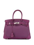 Hermès Pre-owned Birkin 30 Bag - Purple