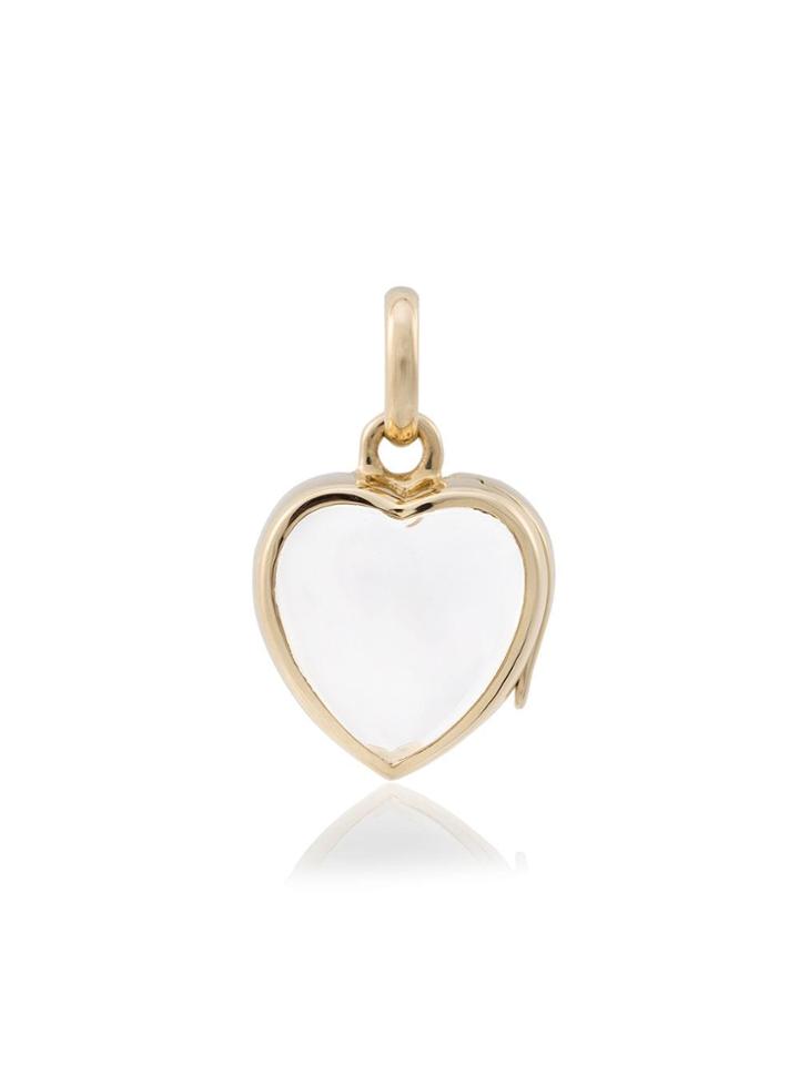Loquet Small Heart Locket - Metallic