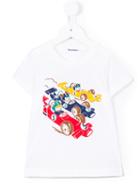 Familiar - Cars Print T-shirt - Kids - Cotton - 2 Yrs, White