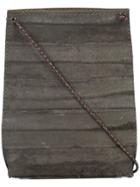 B May Striped Phone Pouch - Grey